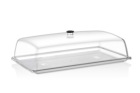 Крышка для гастроем., подносов 1/1 53*32,5 см. h=12,5 см. поликарбонат, прозрачная GP/1/6/ 