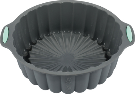 Форма для выпечки d=19,5 см. h=6 см. силикон /1/