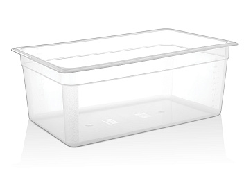 Гастроемкость 1/1 h=200 мм. 24 л. п/п прозрачная GP /1/6/