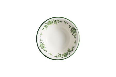 Салатник d=160 мм. 400 мл. h=53 мм. Лавис зеленый (тарелка подст. 80798), форма Гурмэ Bonna /1/12/1128/