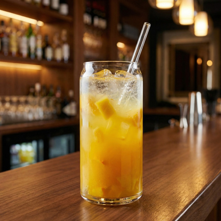 Хайбол для коктейля 550 мл. d=66 мм. h=150 мм. хр. стекло Банка Кэн MGline /6/24/