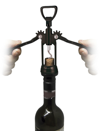 Штопор рычажный 17 см. нерж. VB /1/12/48/  АКЦИЯ