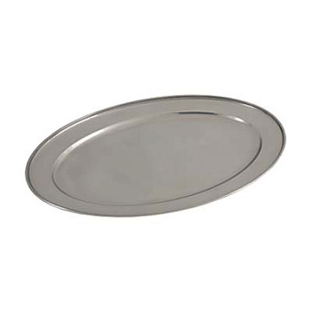 Блюдо овальное нерж. 61*42 см. /1/ 