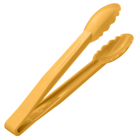 Щипцы универсальные 24 см. поликарбонат, желтые (до +120°C) MGprof /1/20/