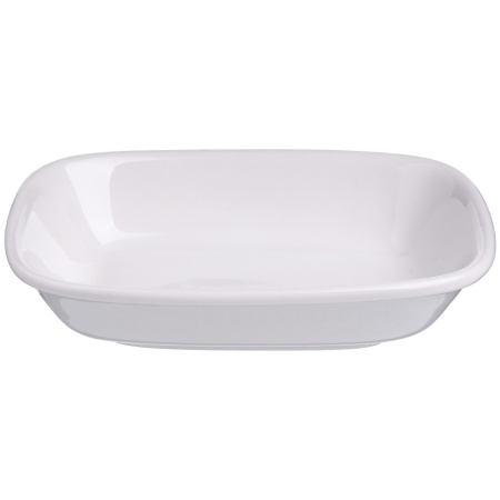 Соусник 100 мл. 120*85 мм. h=30 мм., касалетка Белый, форма Гурмэ Bonna /1/12/3612/