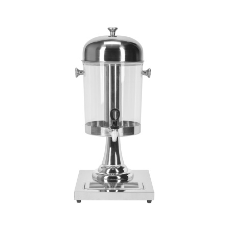 Диспенсер для соков, холод.напитков, 8 л. h=56 см. колба пластик. MGsteel /1/