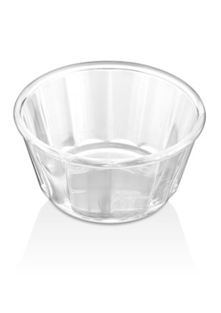 Соусник 130 мл. d=85 мм. h=45 мм. круглый, поликарбонат, прозрачный, штабелир. GP /1/250/