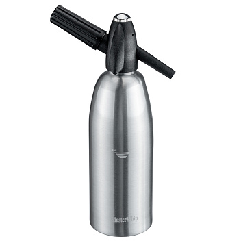 Сифон для газирования воды 1,0 л. алюм./пластик MasterWhip /1/252/ Сифон для газирования воды 1,0 л. алюм./пластик MasterWhip /1/252/