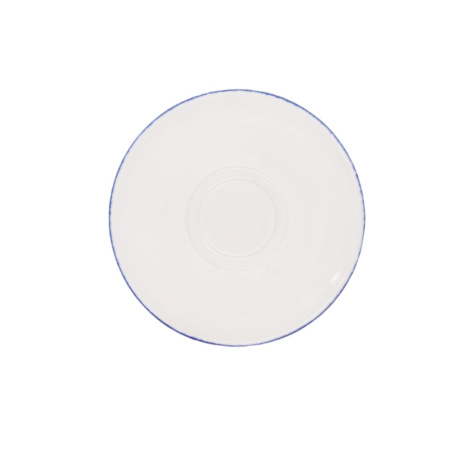 Тарелка d=190 мм. подстановочная Ретро синий край (салатник 70703,70711,70925,70383,70923), форма Гурмэ Bonna /1/12/1560 ВДОХНОВЕНИЕ
