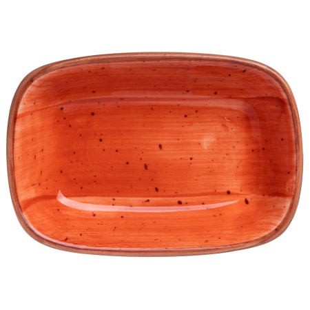 Соусник 100 мл. 120*85 мм. h=30 мм., касалетка Терракота, форма Гурмэ Bonna /1/12/3612/