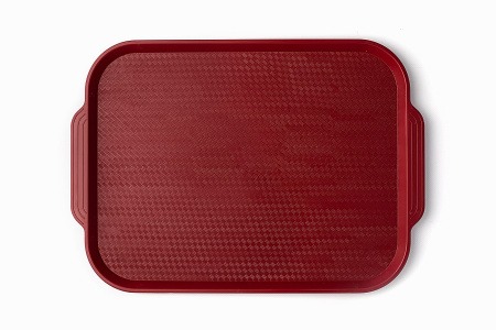 Поднос 45*34,5 см. темно-красный поверхность классик (416) MGprof /1/10/