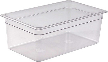 Гастроемкость 1/2 h=200 мм. 325*265 мм. 11,7 л. поликарб. прозрач. /1/6/