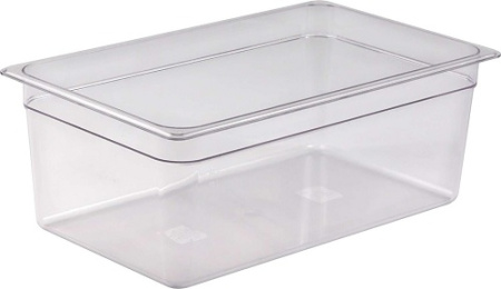 Гастроемкость 1/2 h=200 мм. 325*265 мм. 11,7 л. поликарб. прозрач. /1/6/