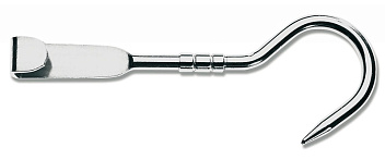 Крюк для мяса l=28 см. d=6 см. нерж. (180 кг) вращающ. Icel /1/