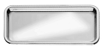Блюдо для подачи прямоуг. 24*9,5 см. нерж. Abert /1/