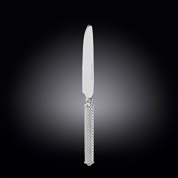 Нож десертный Твист 18/10 3,5 мм. 22,5 см. Wilmax /1/24/144/ Нож десертный Твист 18/10 3,5 мм. 22,5 см. Wilmax /1/24/144/