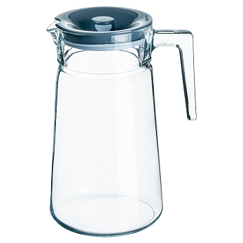 Кувшин 2 л. d=105 мм. h=248 мм. с серой крышкой Сити /1/6/72/