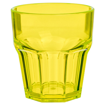 Олд Фэшн 250 мл. d=83 мм. h=90 мм. поликарбонат желтый /1/42/