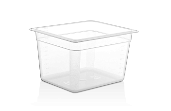 Гастроемкость 1/2 h=200 мм. 325*265 мм. 10,9 л. поликарб. прозрачная GP /1/