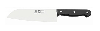 Нож японский Santoku 180/300 мм. черный TECHNIC Icel /1/6/