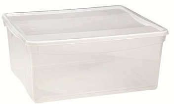 Контейнер для продуктов прямоуг. 18 л. 40*33,5*17 см. п/п Кристалл (433247201) /1/6/