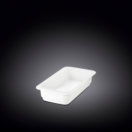 Гастроемкость 1/3 h= 65 мм. 2,4 л. фарфор Wilmax /1/12/