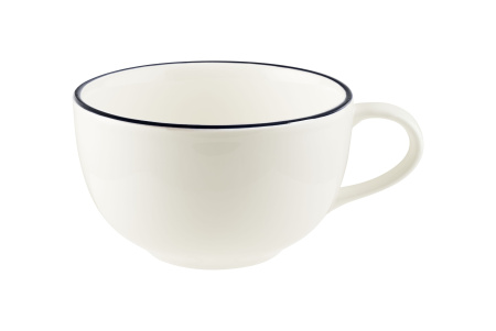 Чашка 350 мл. чайная d=110 мм. h=68 мм. Линеа Черный (блюдце 77973) Bonna /1/6/456/