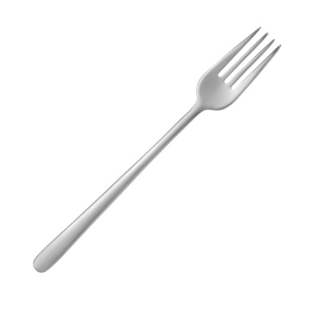Вилка десертная Скай Сатин 18/10  4 мм 18 см. Pinti /12/
