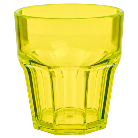 Олд Фэшн 250 мл. d=83 мм. h=90 мм. поликарбонат желтый MGProf /1/42/