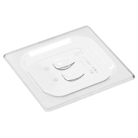 Крышка для гастроем.нерж 1/6 поликарб.прозрач. (-40/+99С) (гастр.) GP/1/48/