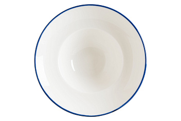 Тарелка d=240 мм. глубокая 400 мл. h=52 мм. Линеа Синий, форма Гурмэ Bonna /1/6/432/
