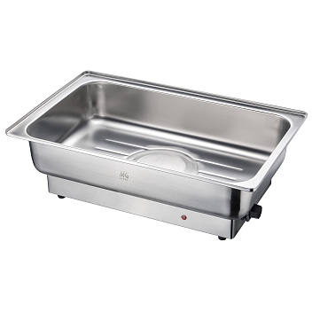 Чафиндиш (мармит) электрич. 9 л. 1/1 MGsteel /1/ Чафиндиш (мармит) электрич. 9 л. 1/1 MGsteel /1/