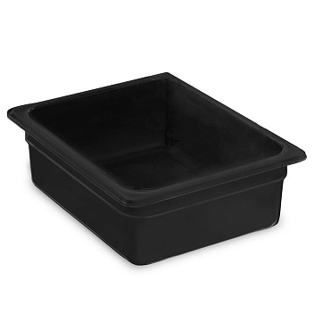Гастроемкость 1/1 h=100 мм. 530*325 мм. 13,3 л. поликарб.черная Cambro /1/6/