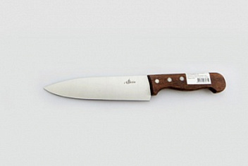 Нож поварской 180/310 мм. нерж. ручка дерев. /1/72/
