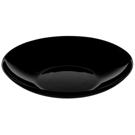 Тарелка d=260 мм. глубокая 1200 мл. h=46 мм. Эволюшн Блэк /6/24/