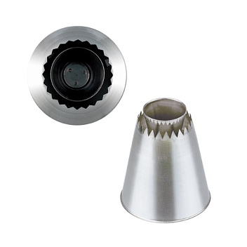 Насадка кондитер. для безе "Султан" d=53/31 мм. нерж. (BXB01) /1/ Насадка кондитер. для безе "Султан" d=53/31 мм. нерж. (BXB01) /1/