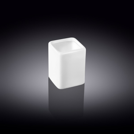 Стаканчик для зубочисток 40*40 мм. h=55 мм. Wilmax /12/144/