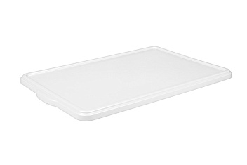 Крышка для контейнера для теста 665*440*28 мм. (-20/+70), белая, полипропилен (конт. 59356) /1/6/