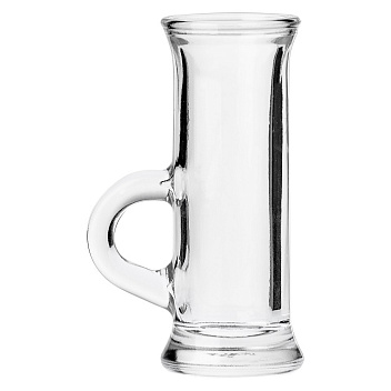 Стопка  45 мл. d=40 мм. h=102 мм. ликерная с ручкой Поло Borgonovo /12/72/864/2592/ Стопка  45 мл. d=40 мм. h=102 мм. ликерная с ручкой Поло Borgonovo /12/72/864/2592/