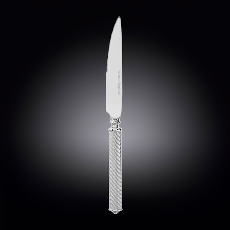 Нож для стейка Твист 18/10 3,5 мм. 25 см. Wilmax /1/24/144/ Нож для стейка Твист 18/10 3,5 мм. 25 см. Wilmax /1/24/144/