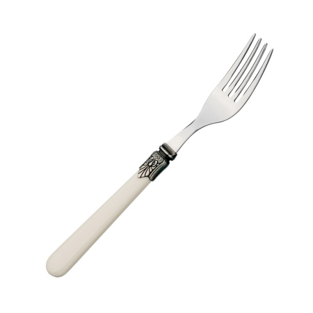 Вилка столовая Майя 18/0  1,2 мм 20,2 см. слоновая кость Abert /12/