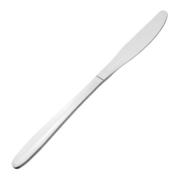 Нож столовый Вулкан 18/0  2 мм 21,3 см. MGsteel /1/12/ АКЦИЯ