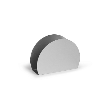 Салфетница 110*80*35 мм. нерж. полукруг /1/