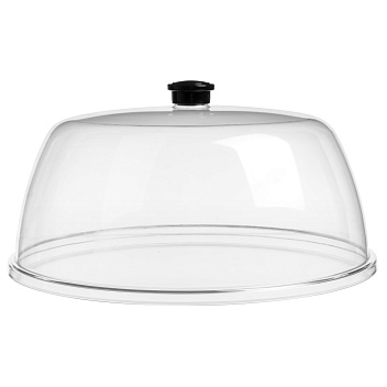 Крышка d=35 см. h=13 см. поликарбонат, прозрачная (поднос 76841,76849,76857) GP /1/12/ Крышка d=35 см. h=13 см. поликарбонат, прозрачная (поднос 76841,76849,76857) GP /1/12/