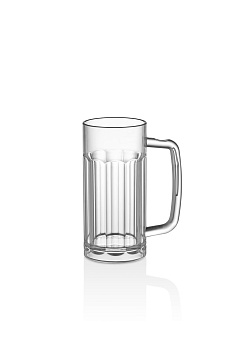 Кружка для пива 360 мл. d=68 мм. h=145 мм. поликарбонат, матовый GP /1/100/ Кружка для пива 360 мл. d=68 мм. h=145 мм. поликарбонат, матовый GP /1/100/