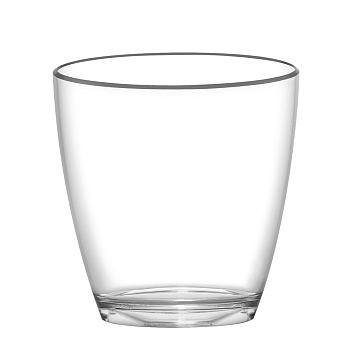 Ведро для шампанского  3,7 л. пласт. 220*160/137*110 мм. h=235 мм. для 1-й бутылки, прозрачное Abert /1/6/ ВДОХНОВЕНИЕ