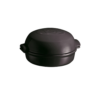 Форма для запекания  600 мл. d=170 мм. h=105 мм. черная керам Emile Henry /1/