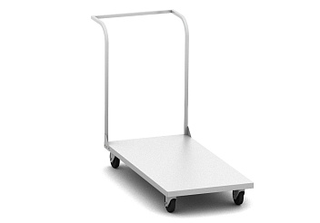 Тележка платформенная грузовая 1000*600*900 с колесами, со складной ручкой MGsteel /1/ Тележка платформенная грузовая 1000*600*900 с колесами, со складной ручкой MGsteel /1/