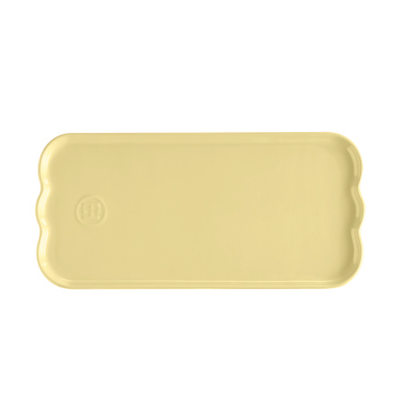 Блюдо для подачи 315*150 мм. ванильное керам Emile Henry /1/4/