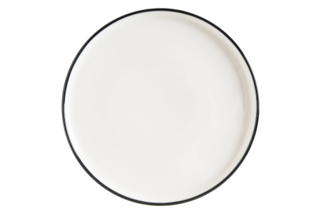 Тарелка d=280 мм. Линеа Черный, форма Хюгге Bonna /1/12/